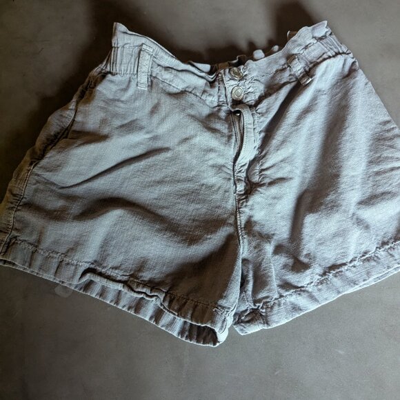 Zara | PAPERBAG SHORTS |Gray - Picture 11 of 16